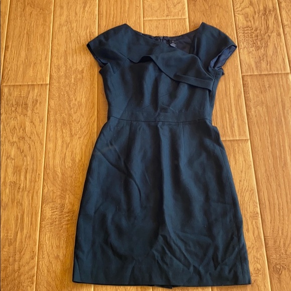 J. Crew Dresses & Skirts - J Crew Hunter Green Wool Origami Dress